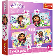 TREFL Puzzle 4u1 Gabby's adventures 34620 - 35, 48, 54, 70 delova - 102824-T34620