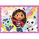 TREFL Puzzle 4u1 Gabby's adventures 34620 - 35, 48, 54, 70 delova - 102824-T34620