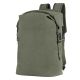Eco ranac ECO QUEST – reciklirani pamuk 500 g/m², roll-top zatvaranje, maslinasti - EP3259157