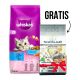 WHISKAS Suva hrana za mačke Tunjevina 14kg + Gratis NORTHLAND Posip za mačke Aktivni karbon 5L - 3463949-1