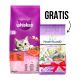 WHISKAS Suva hrana za mačke Govedina 14kg + Gratis NORTHLAND Posip za mačke Lavanda 5L - 3463959-1