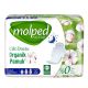 MOLPED Pure & Soft Night – higijenski ulošci od organskog pamuka (6 komada) - EP2983443