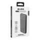 S-LINK Powerbank P108 LCD/PD20W, 10000 mAh, siva - 41265-1