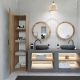 HANAH HOME Ormar Yaman, braon - EP3057146