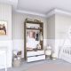 HANAH HOME Ormar  1600-015, bela/svetlo braon - EP3057161