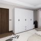 HANAH HOME Ormar Yaman 1600-63, bela - EP3057167
