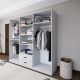 HANAH HOME Ormar Yaman 1600-63, bela - EP3057167