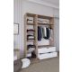 HANAH HOME Ormar Nisan 1600-019, bela/svetlo braon - EP3057173