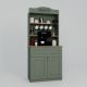 HANAH HOME Kuhinjska vitrina Lucas 1600-94, zelena/braon - EP3132499