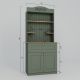 HANAH HOME Kuhinjska vitrina Lucas 1600-94, zelena/braon - EP3132499