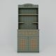 HANAH HOME Kuhinjska vitrina Lucas 1600-129, zelena/braon - EP3132652