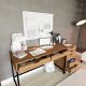 HANAH HOME Radni sto Atlas 1600-59, braon - EP3057209