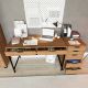 HANAH HOME Radni sto Atlas 1600-59, braon - EP3057209