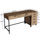 HANAH HOME Radni sto Atlas 1600-59, braon - EP3057209