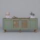 HANAH HOME Komoda Bohemian 1600-147, zelena/braon - EP3057221
