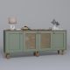 HANAH HOME Komoda Bohemian 1600-147, zelena/braon - EP3057221