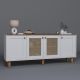 HANAH HOME Komoda Bohemian 1600-145, bela/braon - EP3057230