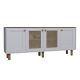 HANAH HOME Komoda Bohemian 1600-145, bela/braon - EP3057230