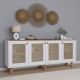 HANAH HOME Komoda Bohemian 1600-133, bela/braon - EP3057236