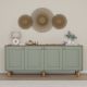 HANAH HOME Komoda Bohemian 1600-82, zelena/braon - EP3057242