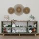 HANAH HOME Komoda Bohemian 1600-82, zelena/braon - EP3057242