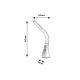 Rabalux Stona lampa Lionel LED 5W bela (3516) - 3516