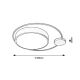 RABALUX Plafonjera Saphira LED 48W - 3530-1