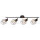 Rabalux Spot rasveta Belano E27 4x MAX 40W crna (3537) - 3537