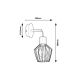 Rabalux Zidna lampa Belano E27 1x MAX 40W crna (3538) - 3538