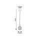 Rabalux Visilica Belano E27 1x MAX 40W crna (3539) - 3539-1