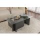 NORDURE Klub sto Vetrino, antracit - EP3002976