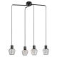 Rabalux Visilica Belano E27 4x MAX 40W crna (3540) - 3540