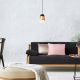 Rabalux Visilica Zenaida E27 1x MAX 60W mat crno (3543) - 3543