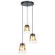 Rabalux Visilica Zenaida E27 3x MAX 60W mat crno (3545) - 3545