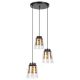 Rabalux Visilica Zenaida E27 3x MAX 60W mat crno (3545) - 3545