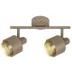 Rabalux Spot rasveta Fedora E14 2x MAX 40W svetlo braon (3548) - 3548-1