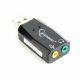 GEMBIRD Zvučna kartica SC-USB2.0-01, crna - 20023