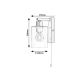 RABALUX Zidna lampa Miroslaw hrom E27 40W - 3579-1