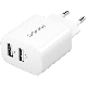 INTENSO Punjač kućni W24AA , 2 x USB-A, 2.4A, 24W - 35867