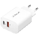 INTENSO Punjač kućni brzi W30AC, 1 x USB-A, 1 x UCB-C, 3A - 35868