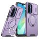 Maska za Samsung A175F Galaxy A17 ljubicasta CamShield Ring stand - 223406