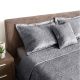 DEKOR DOM Dekorativna jastučnica 45x45cm Lusso 3D, anthracite - 023940