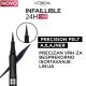 L'Oréal Paris Infaillible 24h Grip Precision Felt ajlajner 01 Black - 1100012961