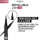 L'Oréal Paris Infaillible 24h Grip Precision Felt ajlajner 02 Brown - 1100012962