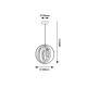 RABALUX Visilica Harlow mat crna, E27 60W - 3607