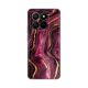 Maska za Honor X7d 4G/400 Smart 5G Burgundy Silikonska Print - 8021204