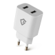 TERACELL Kućni punjač Evolution TC-08 5V 2.4A 12W sa Type C kablom, bela - 42240-1-1