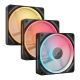 CORSAIR Kuler za PC iCUE Link LX120-R/RGB 120mm triple, crna - CO-9051050-WW