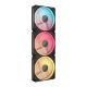 CORSAIR Kuler za PC iCUE Link LX120-R/RGB 120mm triple, crna - CO-9051050-WW
