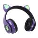 Bluetooth slusalice Cat Ear ljubicaste - 235527